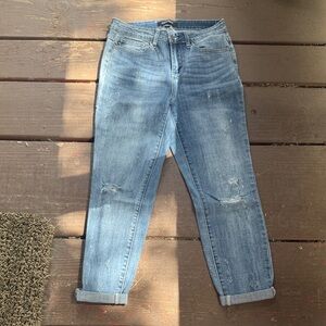 Judy Blue Light Blue Distressed Women Jeans